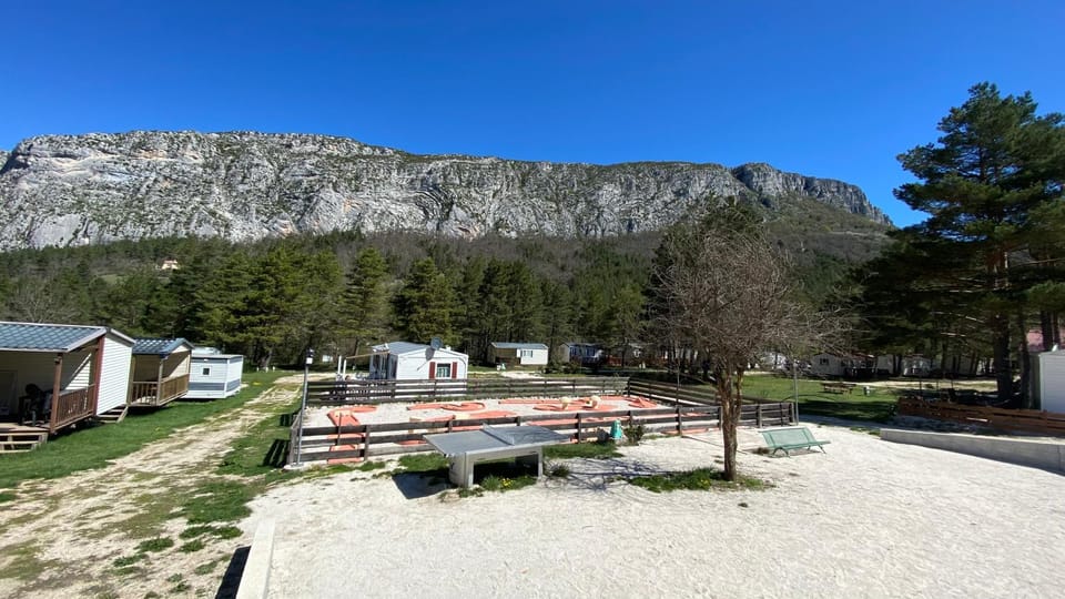 Mobilhome comfort à la montagne Campground/ 
RV Resort in Provence-Alpes-Côte d'Azur