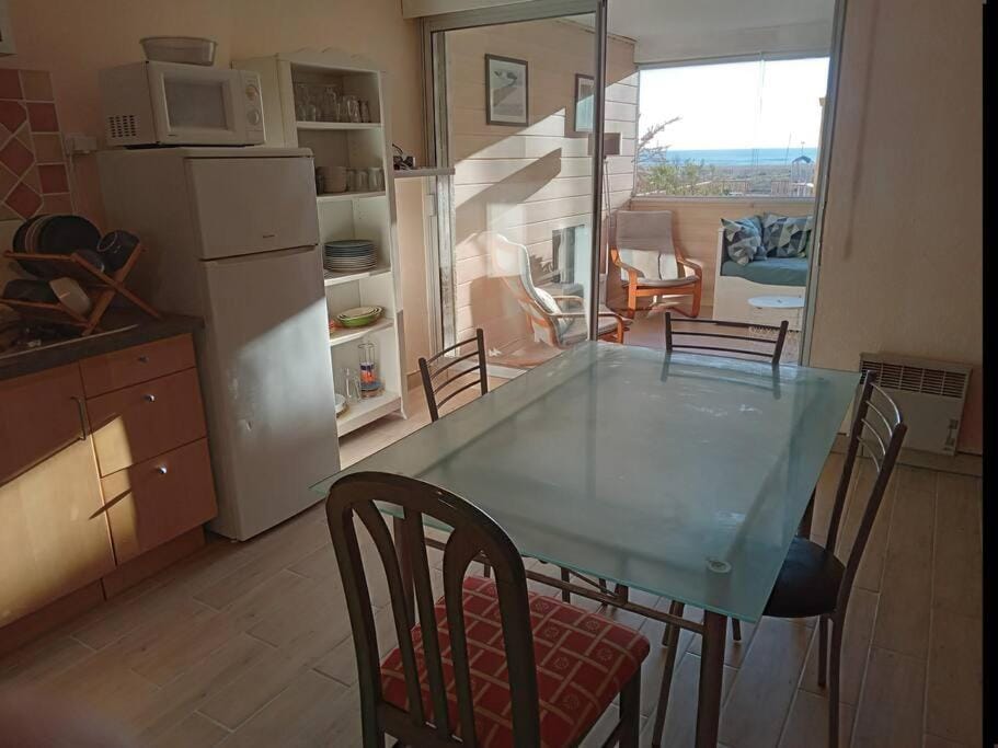 Appartement vue mer Apartment in Leucate
