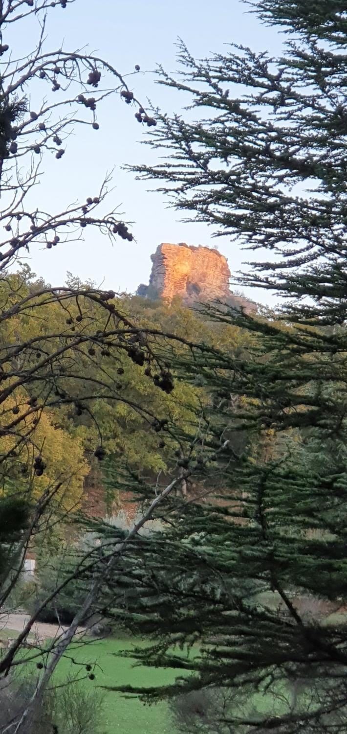 Nearby landmark, Natural landscape