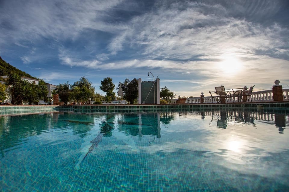 Natural landscape, Pool view, Swimming pool