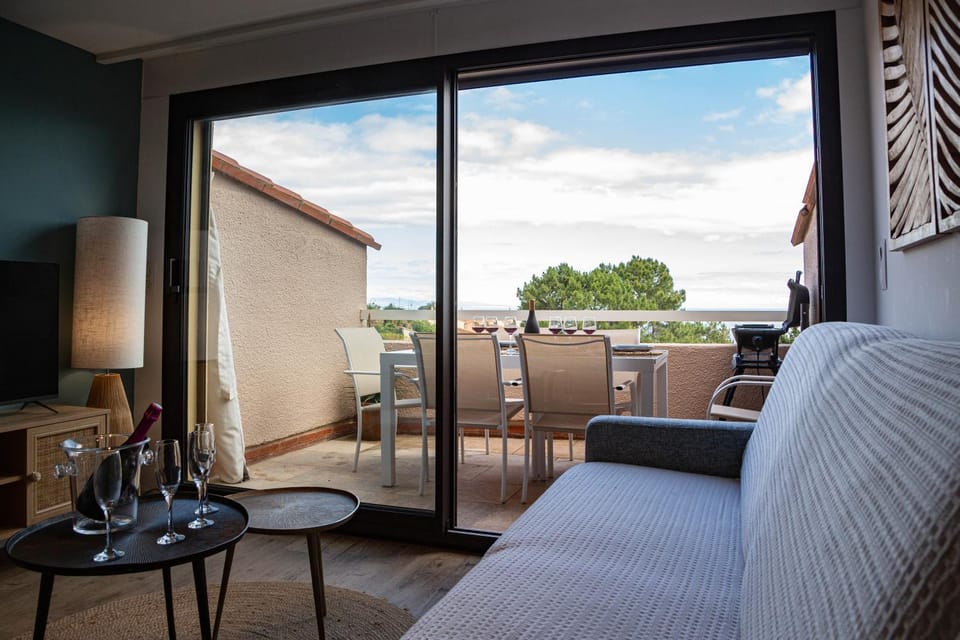 Superbe T3 vue sur mer parking privé classé 3 étoiles Villa in Collioure