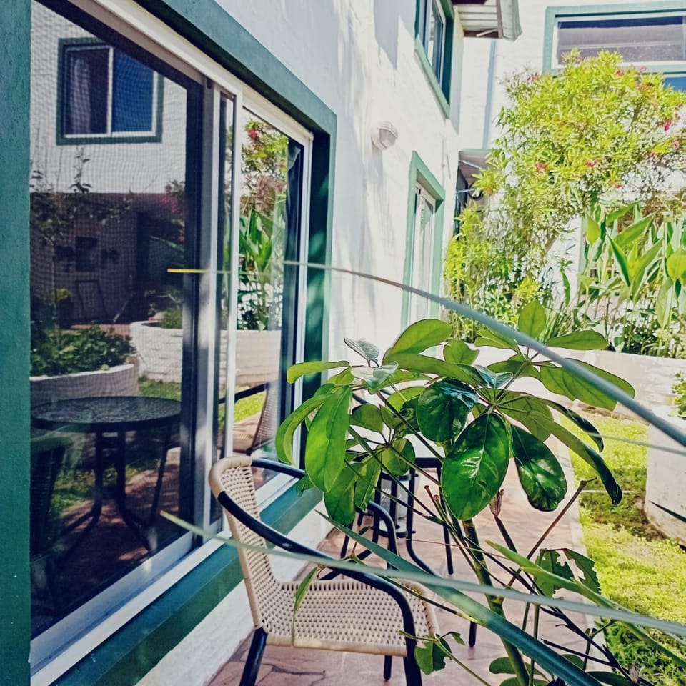 Patio, Spring, Day, Garden