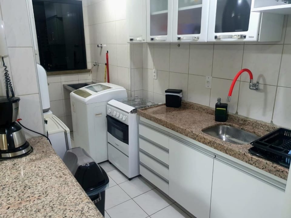 Kitchen or kitchenette, oven, stove