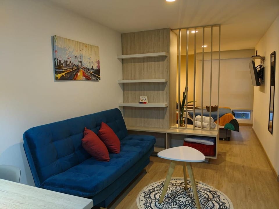 Seating area, On site