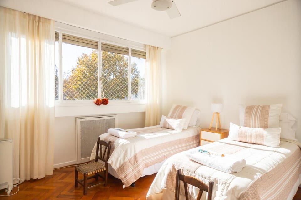 Bed, Photo of the whole room, Bedroom, towels, wardrobe, air conditioner