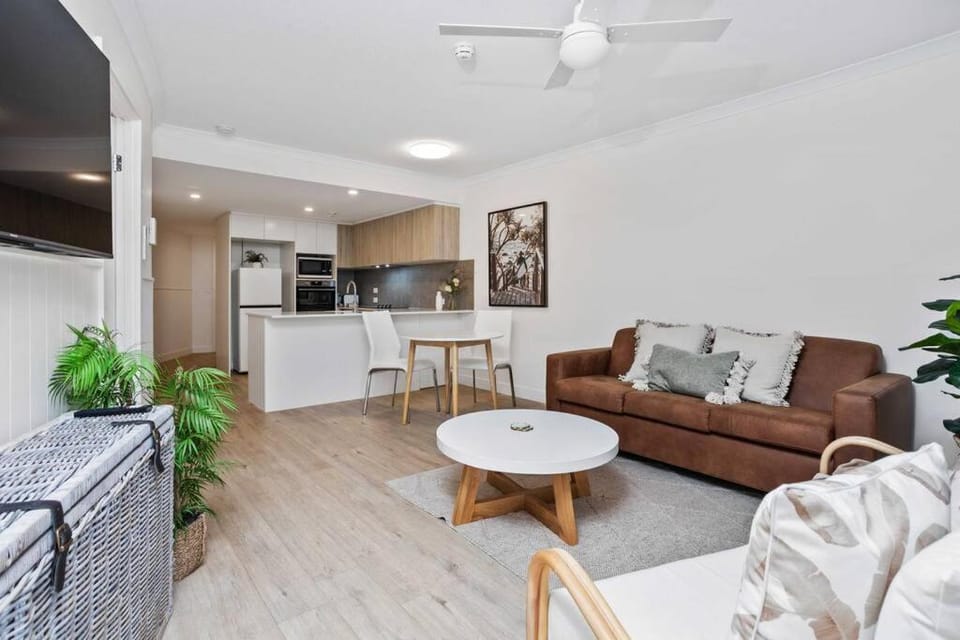 Golden Hour at The Mediterranean Burleigh Beach Apartment in Burleigh Heads