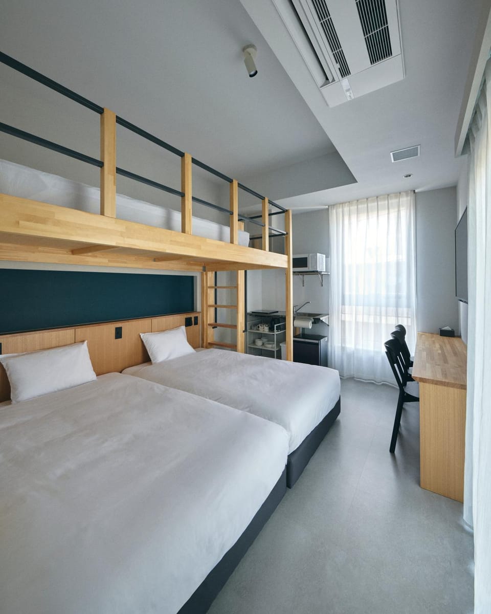 Bed, bunk bed