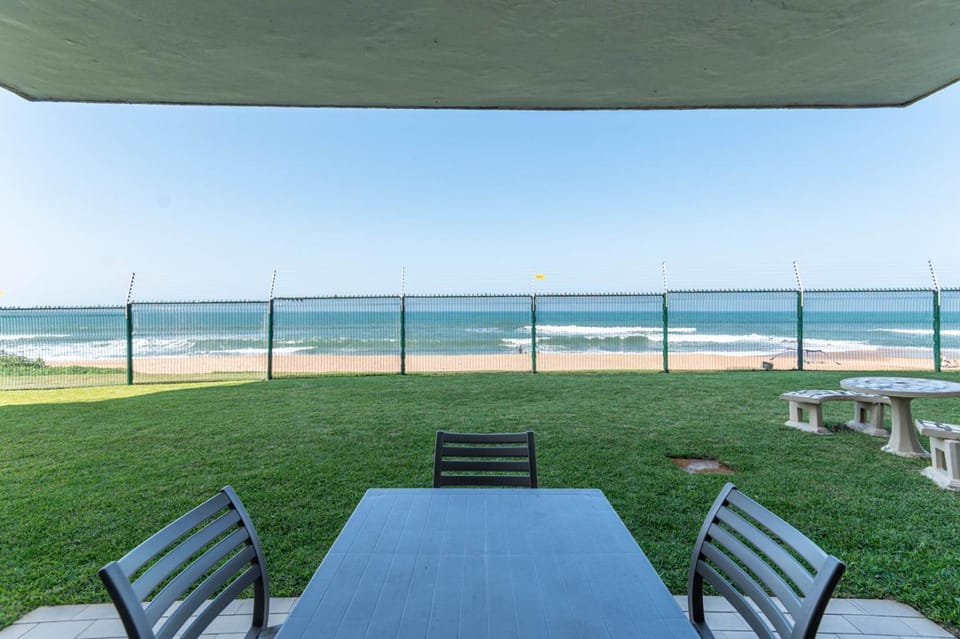 Patio, Seating area, Dining area, Beach, Sea view