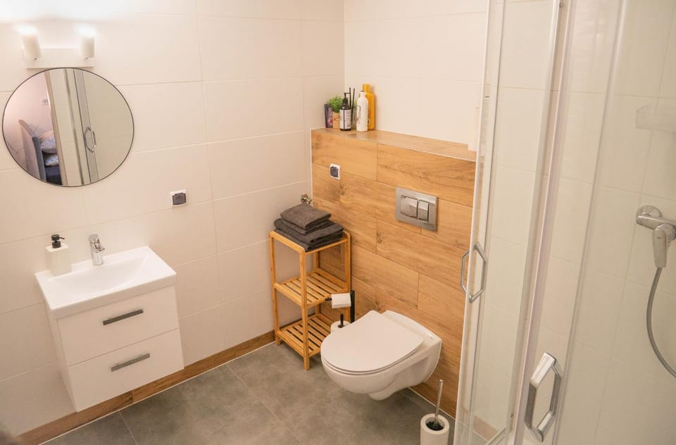 Shower, Toilet, Bathroom, towels