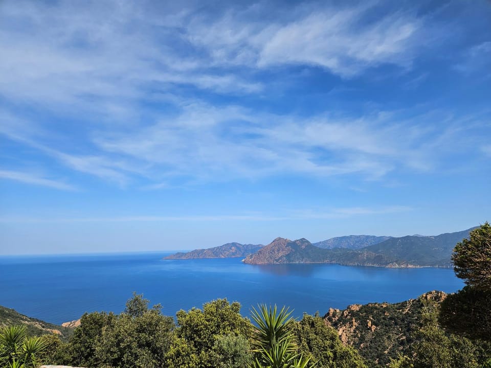 Natural landscape, Mountain view, Sea view