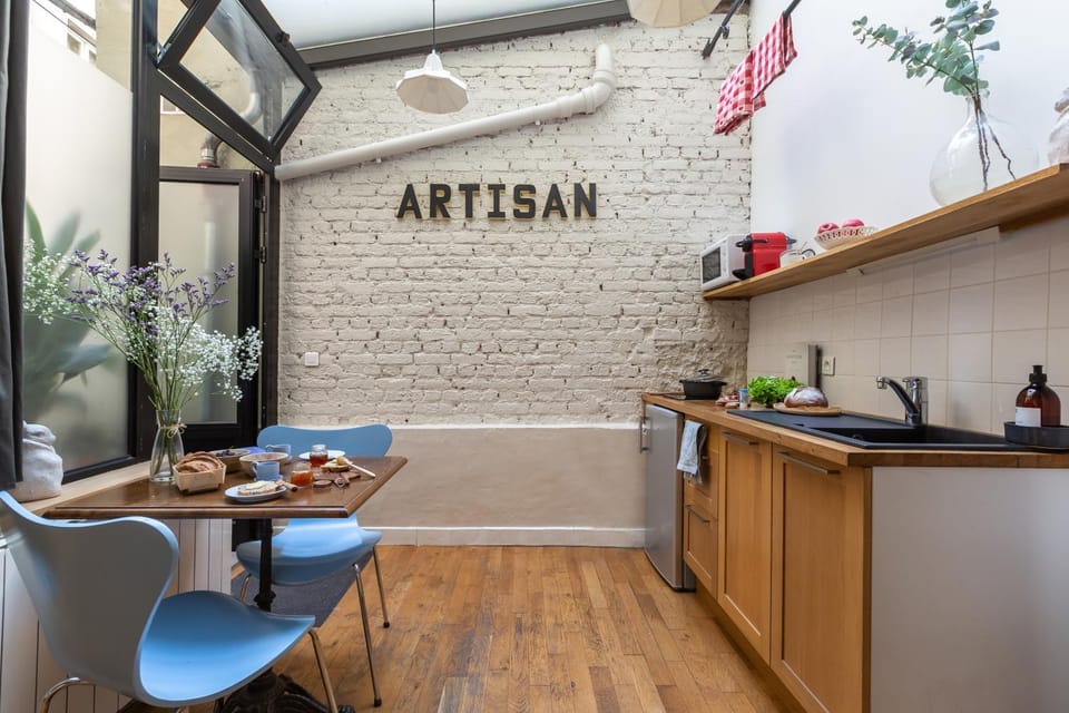 Artisan Lofts near Marais Apartment in Paris