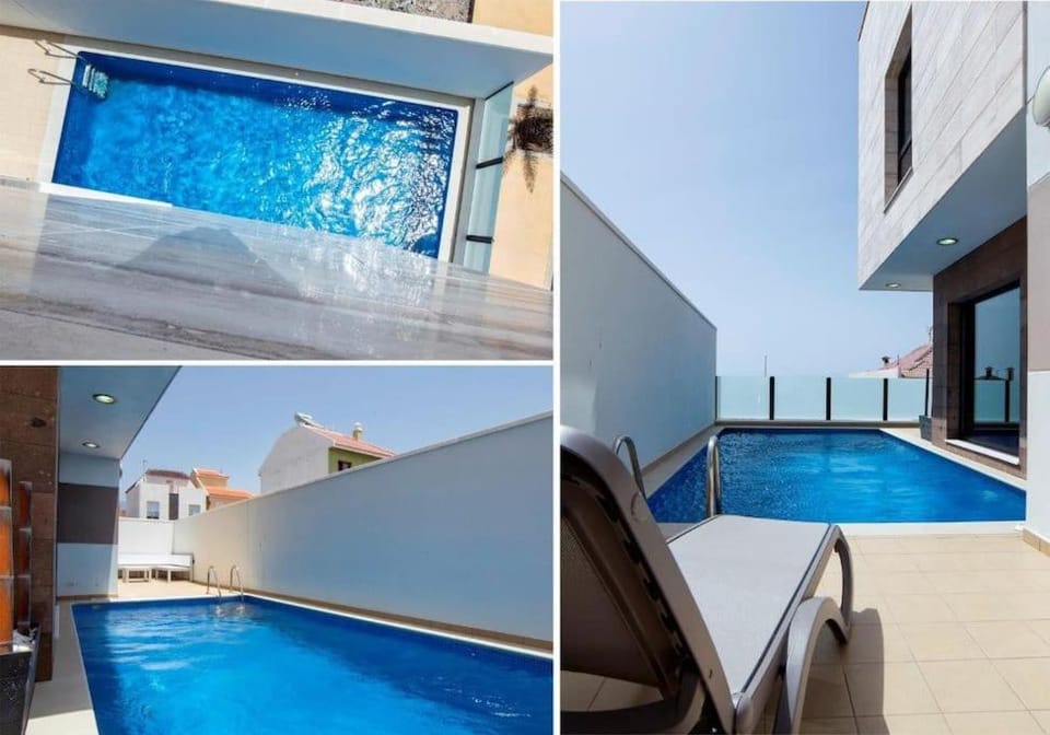 Designer Haus mit beheiztem Pool (überdacht) House in Abona
