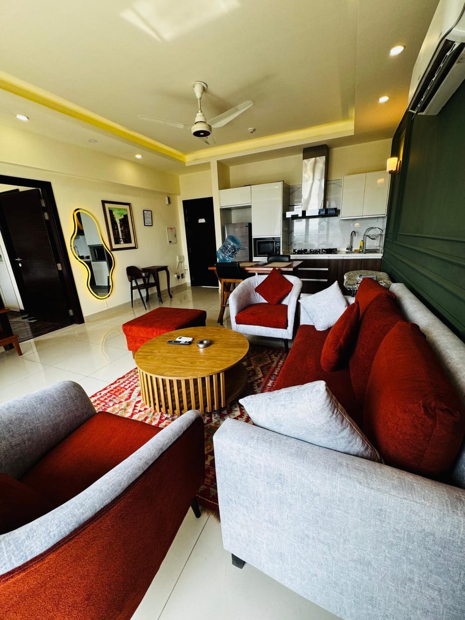 Property building, Billiard, Living room