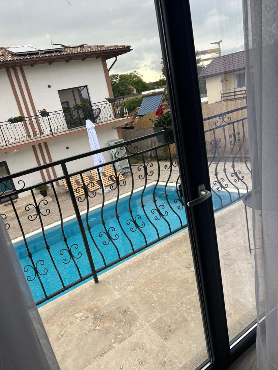 View (from property/room), Balcony/Terrace, Swimming pool