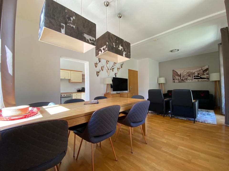 Communal lounge/ TV room, TV and multimedia, Kitchen or kitchenette, Living room, Seating area, Dining area