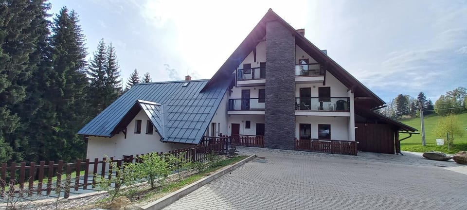 Property building, Spring, Day, Garden view
