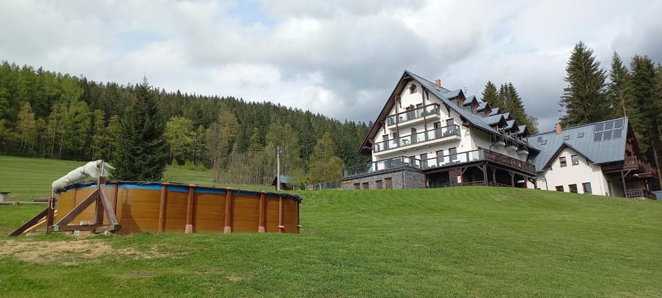Property building, Day, Natural landscape, Swimming pool