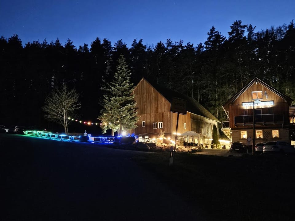 Property building, Night