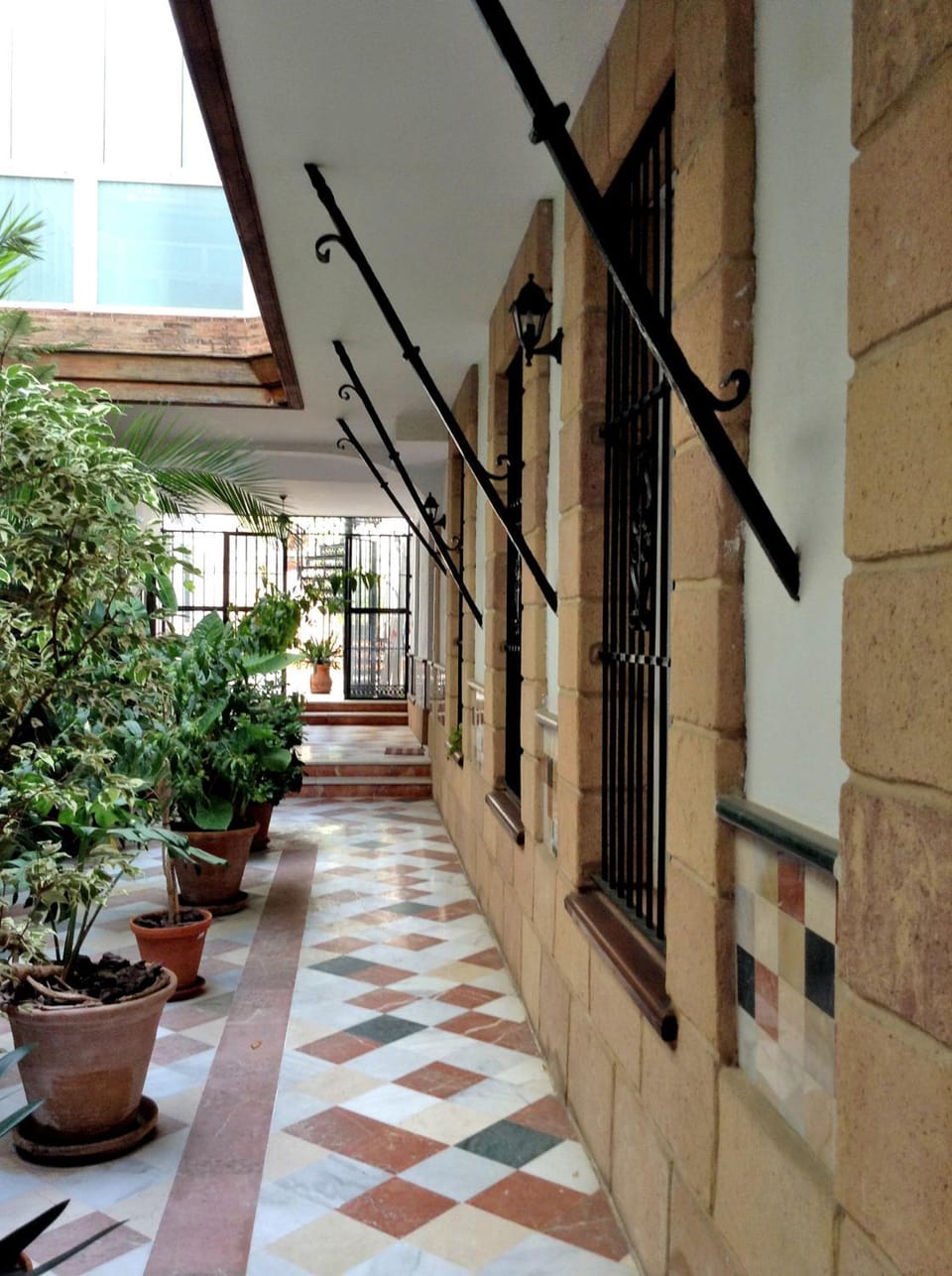 Patio, Garden, Inner courtyard view