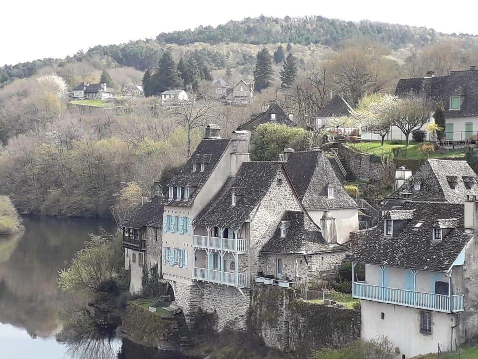 Superbe duplex les belles Rives Argentat bords Dordogne avec wifi Apartment in Argentat-sur-Dordogne