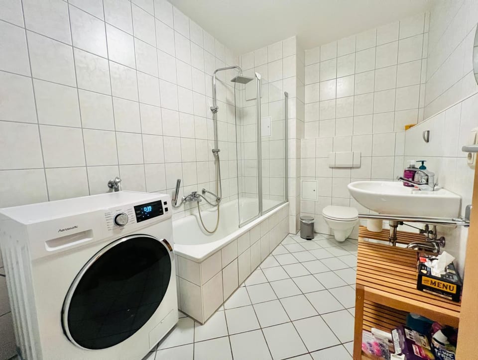 Shower, Bathroom, Bath, flat iron, washing machine