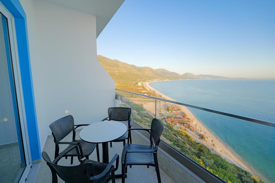 View (from property/room), Balcony/Terrace, Beach, Sea view