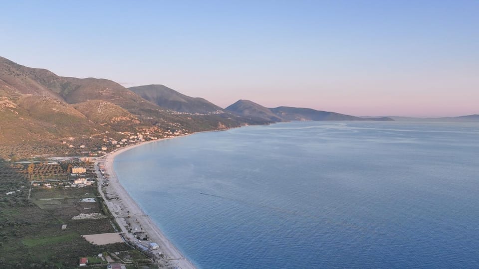 Beach, Mountain view, Sea view