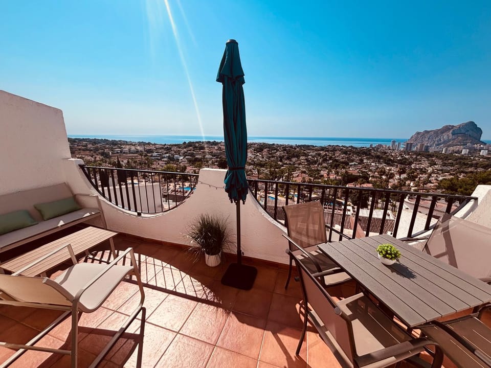 Colibri Apartment - Imperial Park - Sea View, 6 Pools, Terrace Apartment in Calp