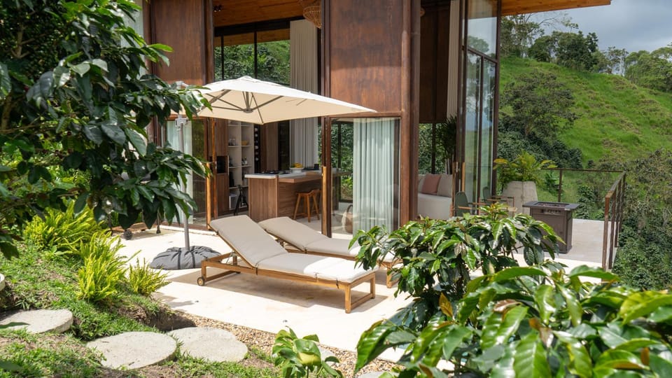 Balcony/Terrace, Living room, Garden view