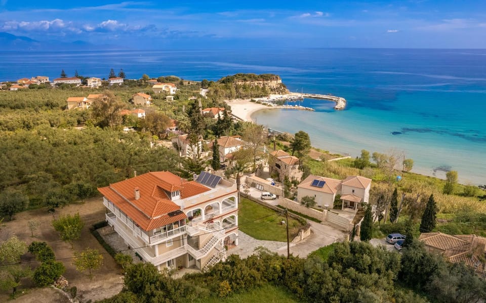 Property building, Bird's eye view, Sea view