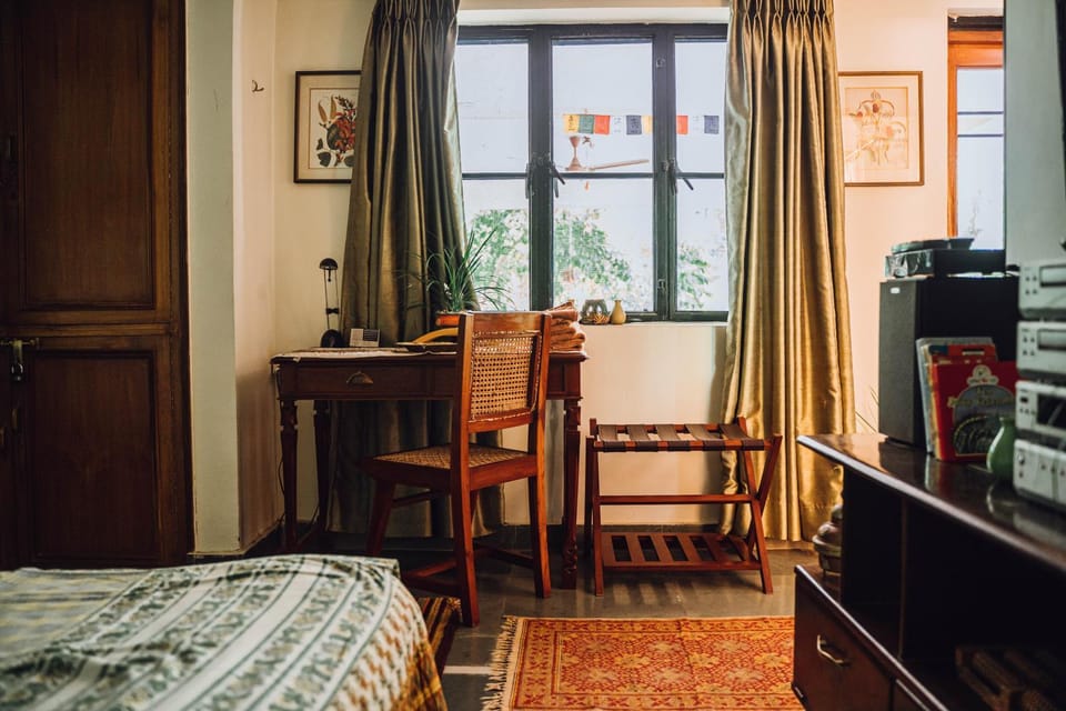 Bed, Photo of the whole room, Bedroom, hair dresser