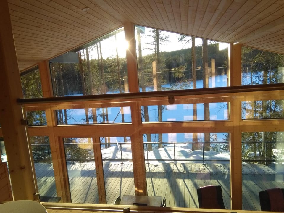 Winter, Lake view, Lake view