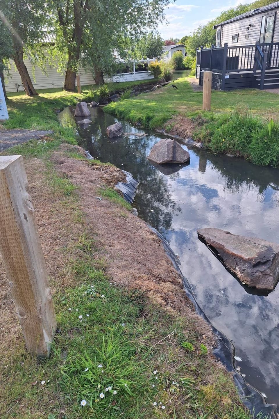 3 bedroom stunning lodge Manor Park linen Inc House in Hunstanton