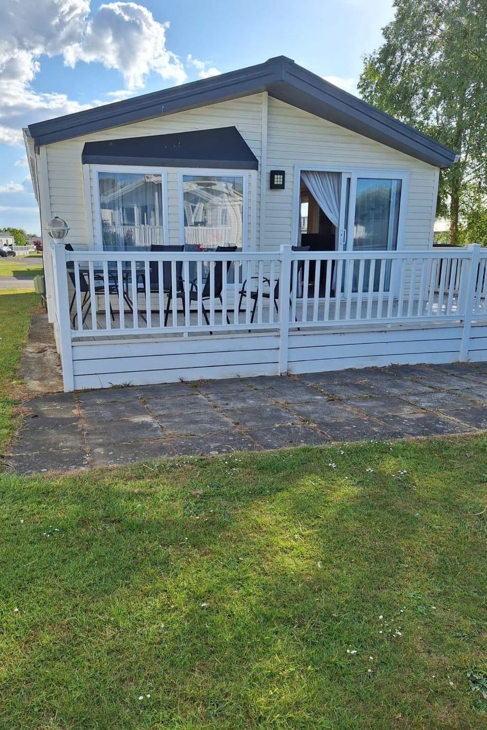 3 bedroom stunning lodge Manor Park linen Inc House in Hunstanton