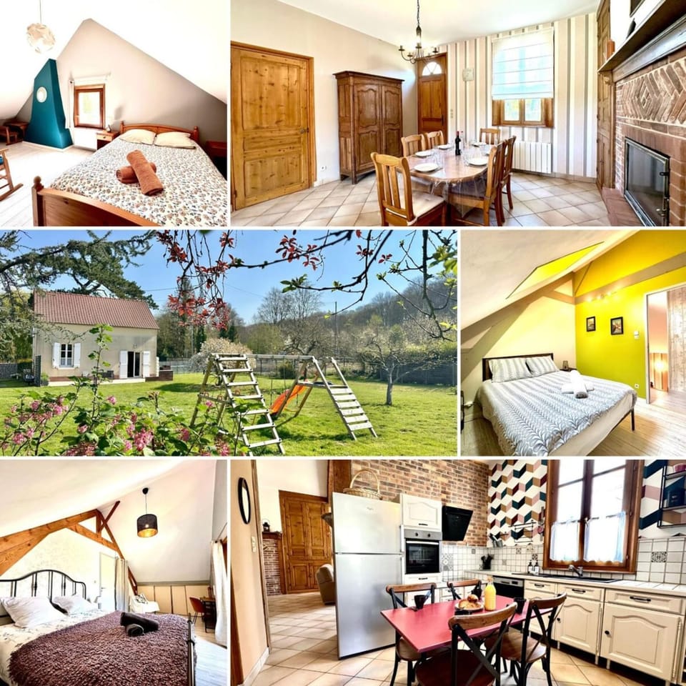 Le Gîte d’en Bas-St Valery à 15min-Équipement bébé House in Hauts-de-France