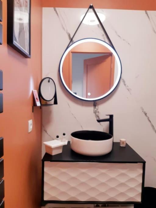 Bel appartement proche Paris, terrasse, parking sous-sol Apartment in Île-de-France