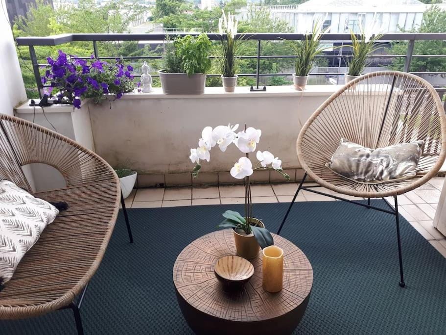 Bel appartement proche Paris, terrasse, parking sous-sol Apartment in Île-de-France