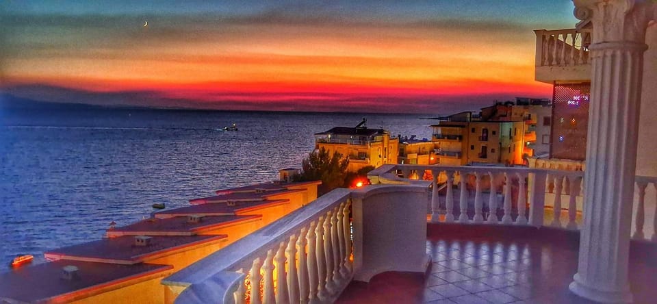 Balcony/Terrace, Sea view, Sunset