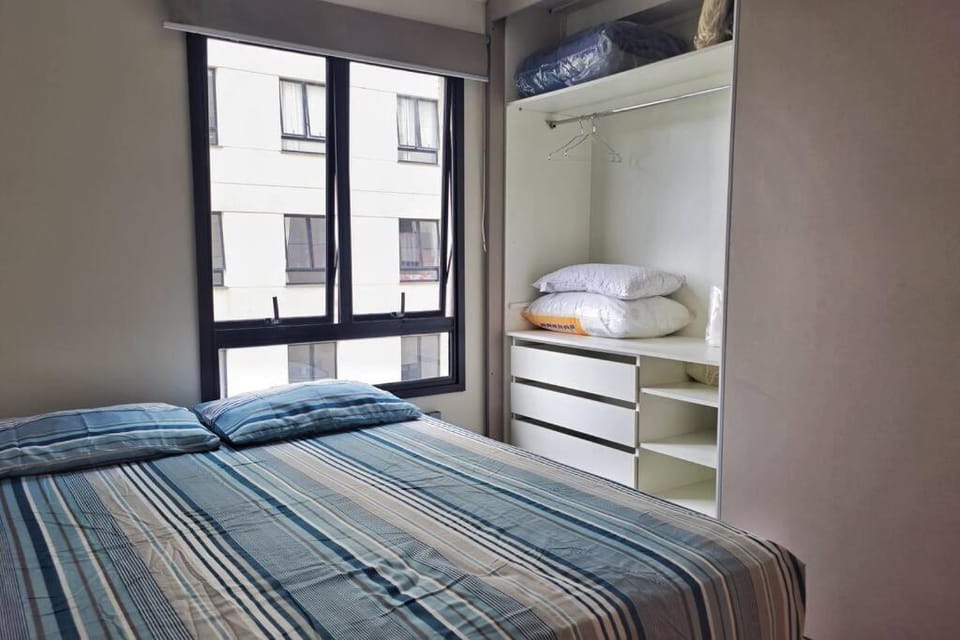 Bed, Photo of the whole room, Bedroom, wardrobe