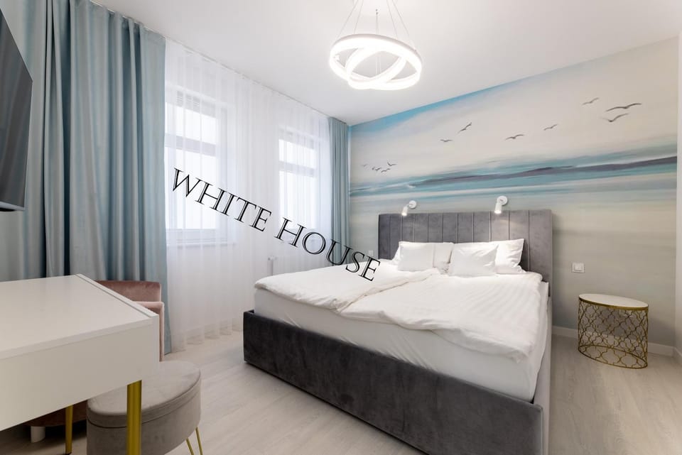 Apartament White House Ustka Błękitny 4 Apartment in Pomeranian Voivodeship