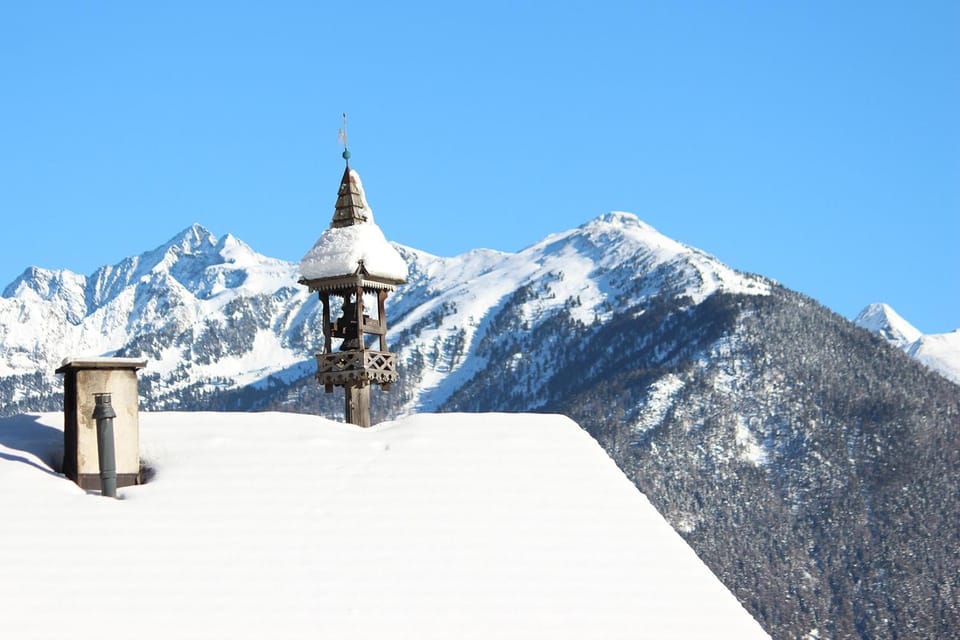 Natural landscape, Winter, Mountain view