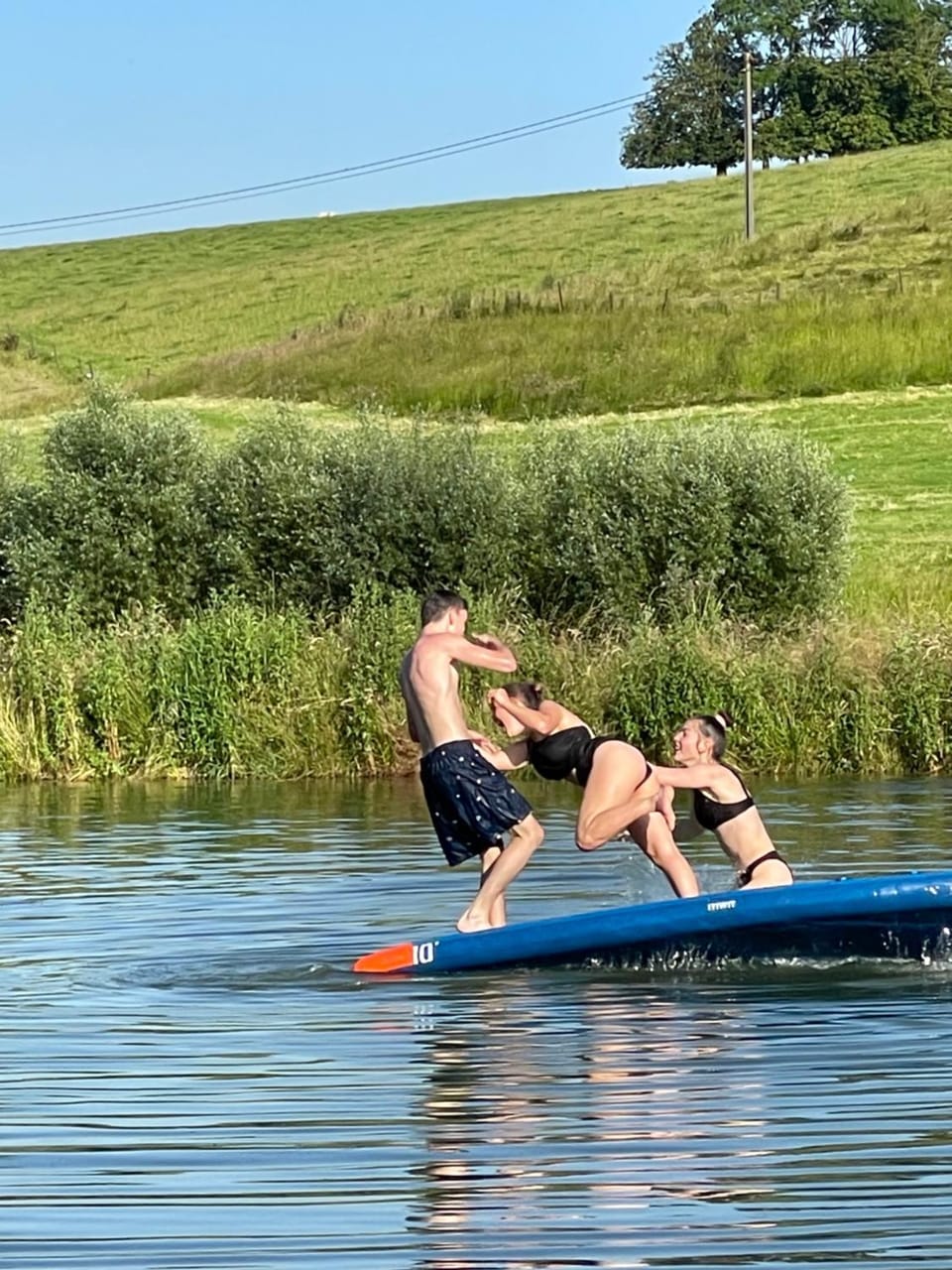 Day, People, Activities, Lake view