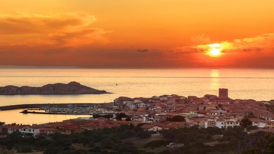 Natural landscape, Sea view, Sunset