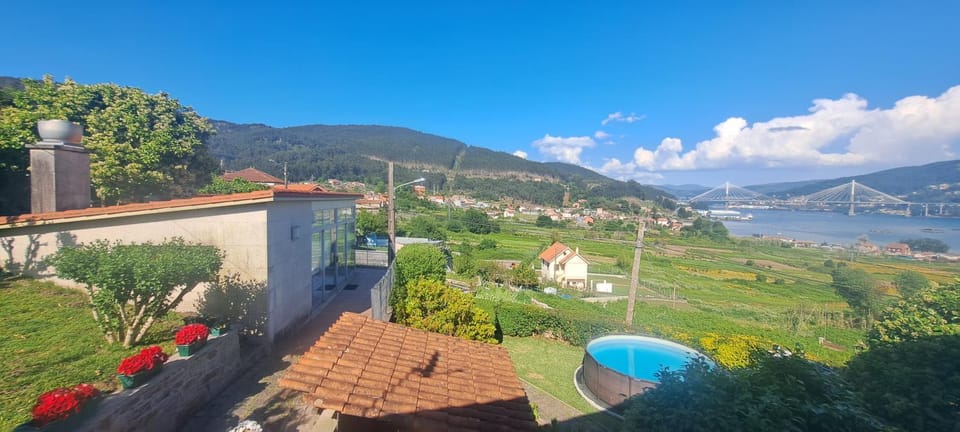 Property building, Off site, Day, Natural landscape, Mountain view, River view