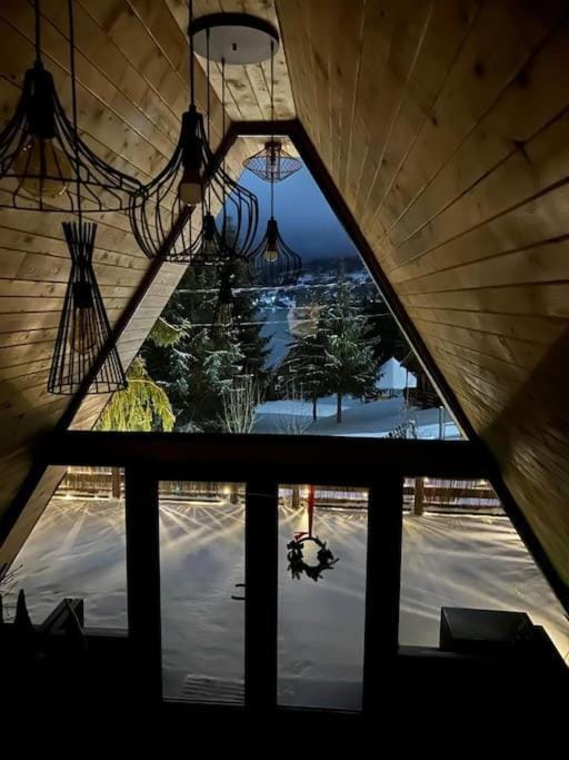 Casuta Carmen A Frame House in Romania