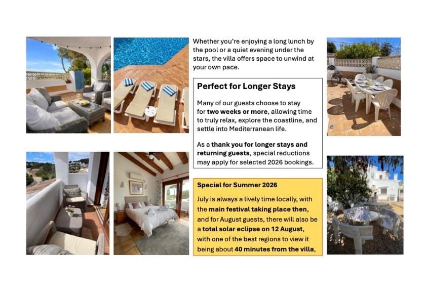 Villa in Moraira - El Farò Villa in Marina Alta