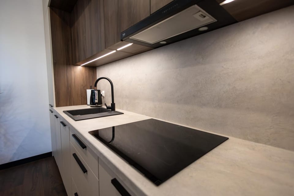 Kitchen or kitchenette, kitchen