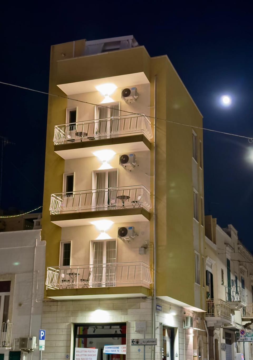 Property building, Night, Internal: Not applicable to any particular room
