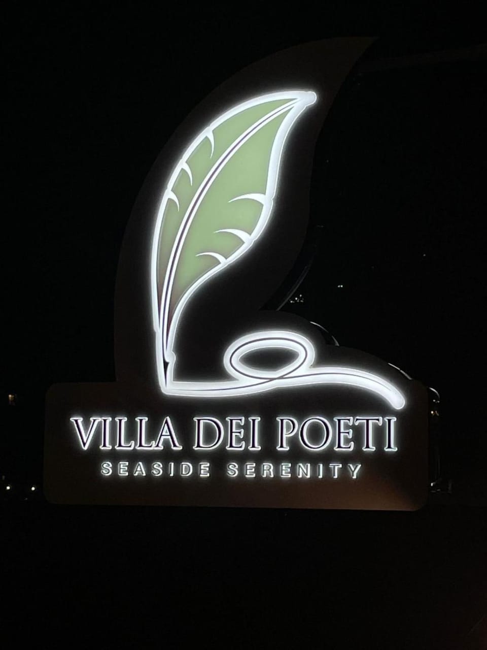 Night, Property logo or sign