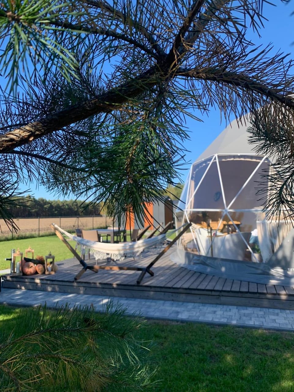 IdyllaGlamp- Glamping Boho Luxury tent in Masovian Voivodeship